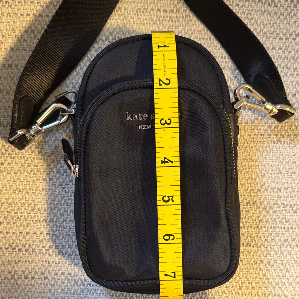 Kate Spade Black Crossbody Bag with Cream Dust Bag - Picture 13 of 15